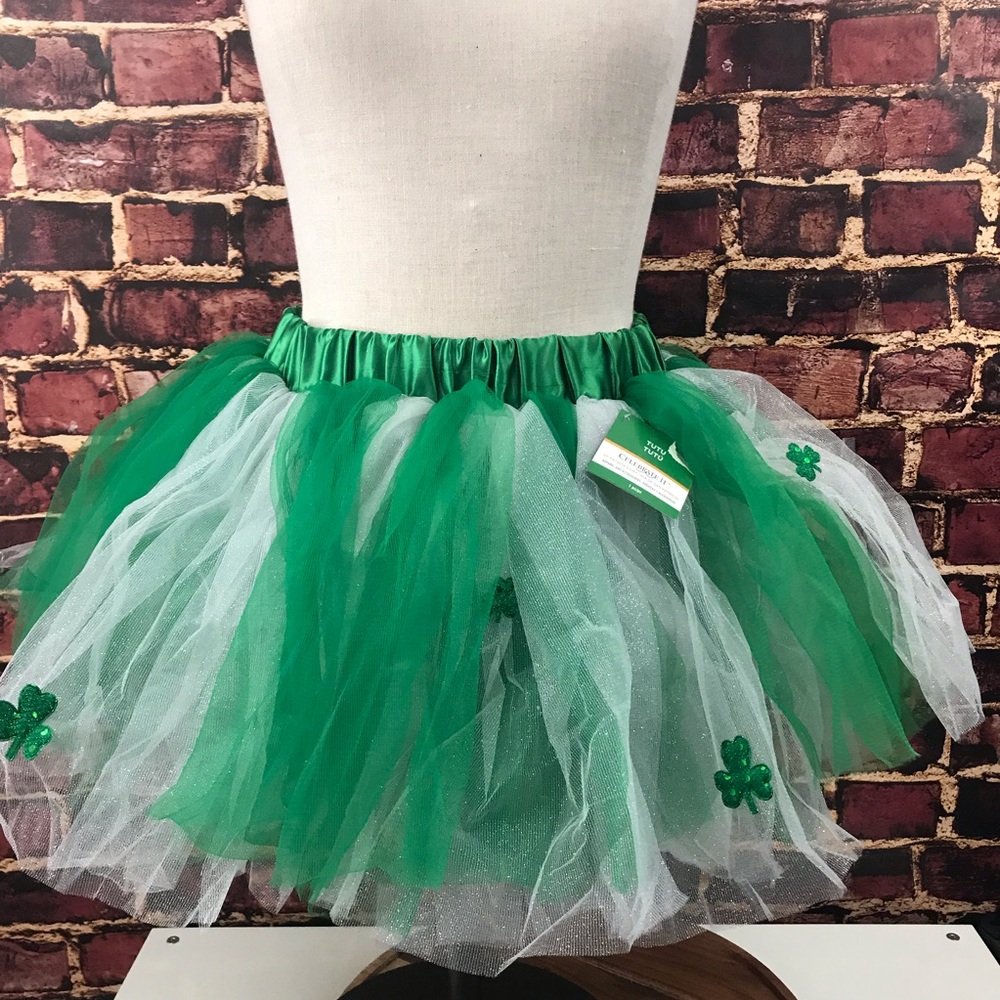 NEW - Irish Notre dame Tulle skirt tutu St Patrick